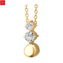 遺骨ペンダント Soul Jewelry Pour toi (プルトワ) ラウンドデイジー プレシオサ キュービック・ジルコニア K10イエローゴールド
