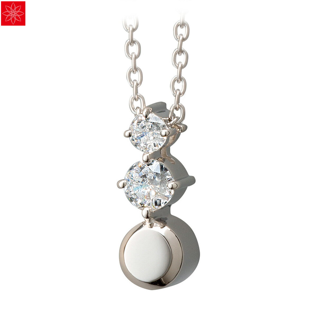 遺骨ペンダント Soul Jewelry Pour toi （プルトワ） ラウンドデイジー プレシオサ　キュービック・ジ..