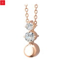 遺骨ペンダント Soul Jewelry Pour toi (プルトワ) ラウンドデイジー プレシオサ キュービック・ジルコニア K10ローズゴールド