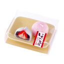 キャンドル 好物シリーズ いちご大福 キャンドル (故人の好物シリーズ) カメヤマローソク [蝋燭 ろうそく ロウソク ローソク カメヤマ プレゼント 苺 春 ...