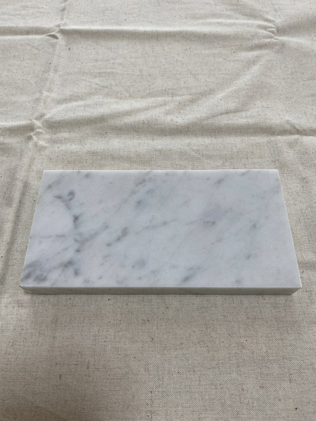 天然石オーディオボード　ビアンコカラーラ180×90×20ミリ 1枚　20181220-02即納対応品　現品売り 自社工場製造