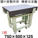 関ケ原製作所 精密石定盤【1級】750×500×125mm 最終調整後出荷 専用架台別 石定盤(3)