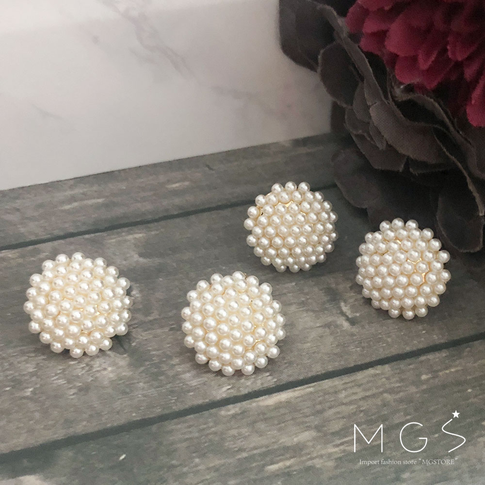【メール便送料無料】パールポイントピアス レディース ピアス イヤリング パール シンプル お洒落 人気 韓国 花 大人 通勤 定番 かわいい 普段使い きれい...