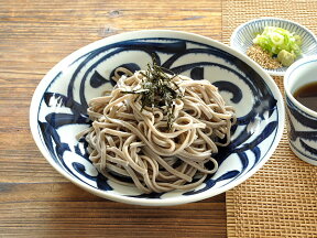 食器 和食器 おしゃれ 皿 カレー皿 藍草紋六ベエ型6.8深皿 パスタ皿 モダン 美濃焼 大皿 浅鉢 麺皿 アウトレット カフェ風 電子レンジ対応 食洗機対応