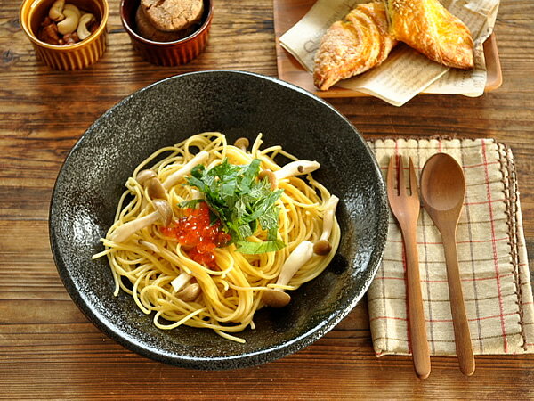 食器 カレー皿 パスタ皿 おしゃれ 和食器 モダン 美濃焼 深皿 大皿 アウトレット カフェ風 （深口タイプ）和の渦巻きパスタ皿