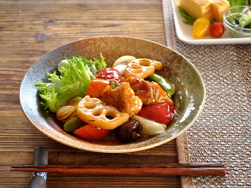 食器 取り皿 おかず皿 おしゃれ 和食器 モダン 美濃焼 深皿 丸皿 アウトレット カフェ風 （20cm）深さが嬉しいおかず皿