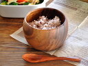 【10%OFFクーポン7/15 0:00~23:59】食器 おしゃれ 茶碗 アカシアライスボウル ご飯茶碗 木製品 お茶碗 アウトレット カフェ風