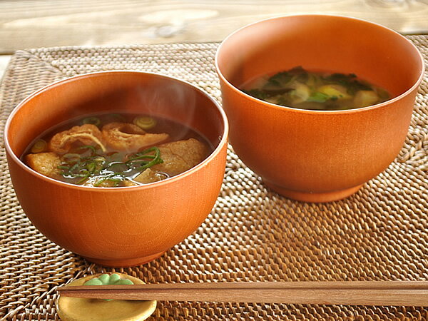 食器 和食器 おしゃれ 汁椀 木目汁椀（ライトブラウン） 食洗器対応 電子レンジ対応 モダン 日本製 味噌汁椀 アウトレット カフェ風