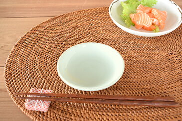 和食器　青磁9.7cm小皿【美濃焼/食器/訳あり/通販/器/アウトレット/皿/菓子皿/カフェ風/cafe風】