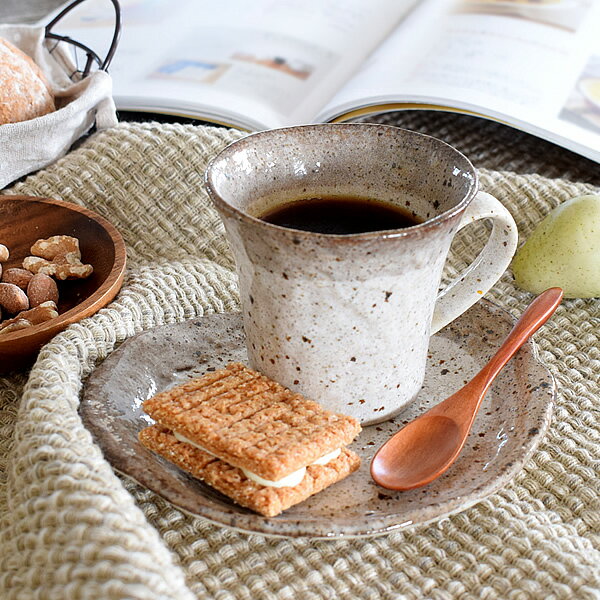 食器 和食器 おしゃれ コーヒーカップ 渕茶うのふ粉引カップ＆ソーサー カップソーサー モダン 美濃焼 アウトレット カフェ風