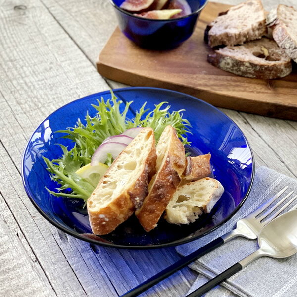 【15%OFFクーポン11/20 20:00～11/21 23:59】食器 おしゃれ 皿 スープ皿 サファイアスーププレート 深皿 大皿 強化ガラス 電子レンジ対応 食洗機対応 デュラレックス DURALEX カフェ風