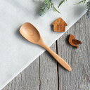 【26時間限定クーポン7/10 0:00〜7/11 1:59】【限定商品】食器おしゃれ スプーン No.1-294デザートスプーン 木製 天然木 ブラウン カト...