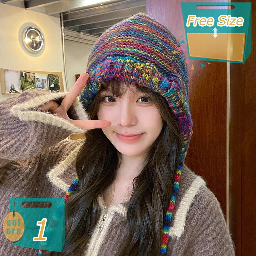 500円OFFクーポン ニット帽 メンズ 冬 大きい 防寒 保温 毛糸帽子 カジュアル かわいいニット帽 クリスマス 誕生日 小顔効果 アウトドア カジュアル クリスマス ギフト ニット帽 レディース かわいい帽子 秋冬完全遮光 小顔効果 暖かい mi-ya-bi
