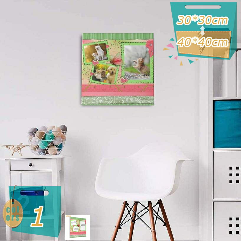 Interior Accessories - アートパネル 正方形 オシャレ おしゃれ 可愛い ペット写真のカスタマイズ アート カップル写真のカスタマイズ 絵画 モダンアート インテリア アートポスター 抽象画 かわいい キャンバス 北欧 壁掛け 壁飾り 玄関 リビング カフェ カラフル 新生活 mi-ya-bi