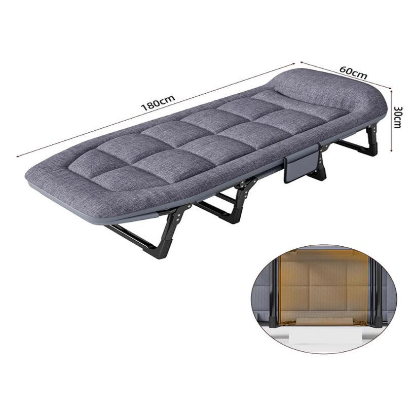 miyabicompanyの1000円OFFクーポン 折りたたみベッド シングル コンパクト 寝れる 枕付き ソファベッド 折りたたみ式 一人暮らし おしゃれ 屋内 調節可能 サンラウンジャー ガーデン 一人掛け 軽量 リクライニングチェア 幅60cm mi-ya-bi｜アングル3