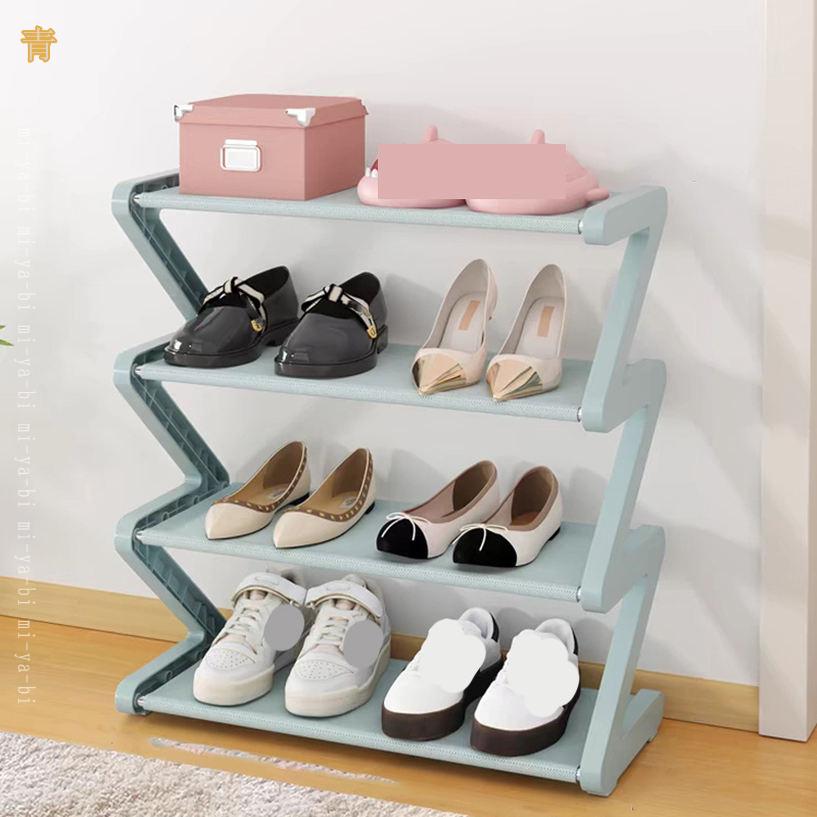 1000円OFFクーポン シューズラック 4段 幅45×奥行19×高さ51cm 収納 靴置き 分割可能 スリム 靴箱 下駄箱 靴入れ 省スペース玄関 大容量 簡単 組み立て 工具不要 シューズラック 靴収納 靴棚 下駄箱 省スペース mi-ya-bi [3]
