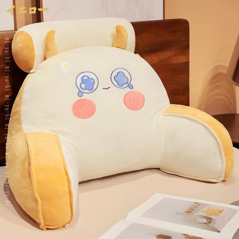1000円OFFクーポン ソファー 背もたれ クッション ベッド 背もたれ クッション 車 椅子 ソファークッション 腰枕 クッション かわいい レストクッション ごろ寝 リラック 洗える レストクッション 座椅子 プレゼント mi-ya-bi