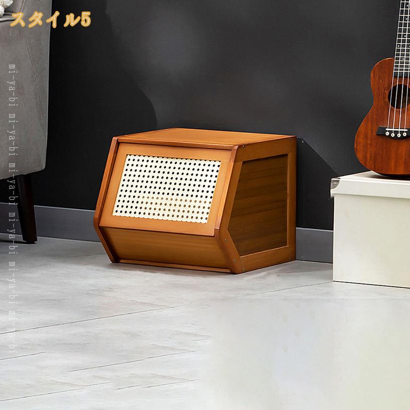 1000円OFFクーポン 収納チェスト 収納棚 木目調 大容量 チェスト オシャレ キャビ...