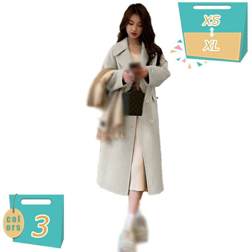 1000円OFFクーポン コート ロングコート トレンチコート レディース チェスターコート 無地 アウター ジャケット ロング丈 長袖 厚手 ゆったり カジュアル 大きいサイズ おしゃれ 着痩せ お洒落 上品 大人 30代 40代 50代 フォーマル 秋 冬 mi-ya-bi