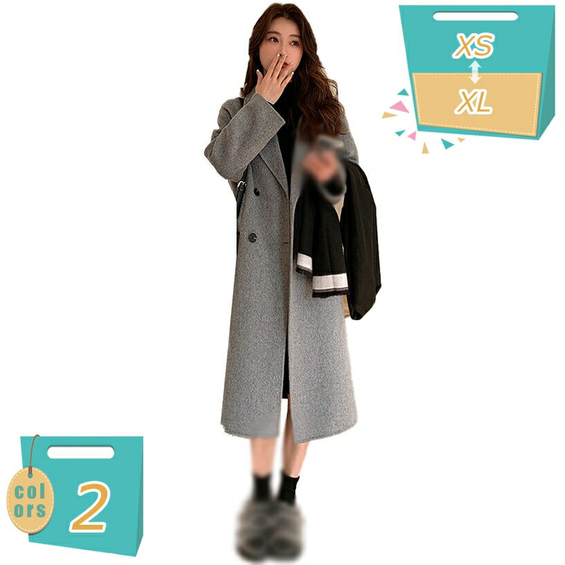 1000円OFFクーポン コート ロングコート トレンチコート レディース チェスターコート 無地 ロング コート チェスター コート アウター ジャケット ロング 羽織 長袖 厚手 ゆったり 大きいサイズ おしゃれ 大人 30代 40代 50代 秋 冬 mi-ya-bi