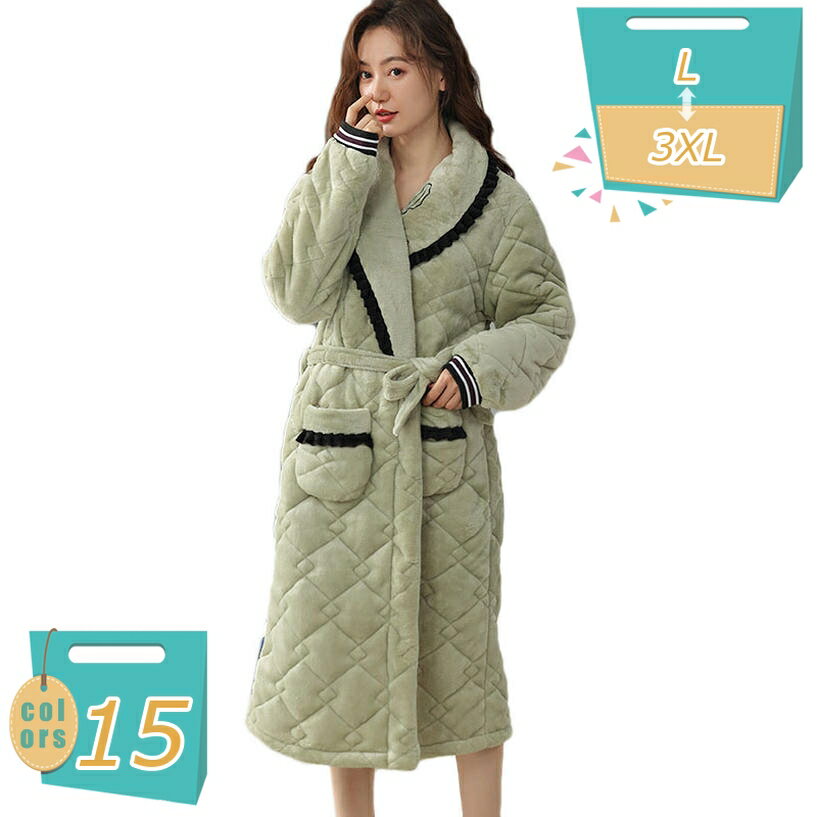 1000円OFFクーポン バスローブ レディース メンズ 厚手 部屋着 お風呂上がり ルームウェア ボディタオル パジャマ 綿 ふわふわ 暖か 男女兼用 カップル ロング ガウン 腰ベルト付き カップルバスローブ 春夏秋冬 レース スリップウェア お姫様 姫系 mi-ya-bi