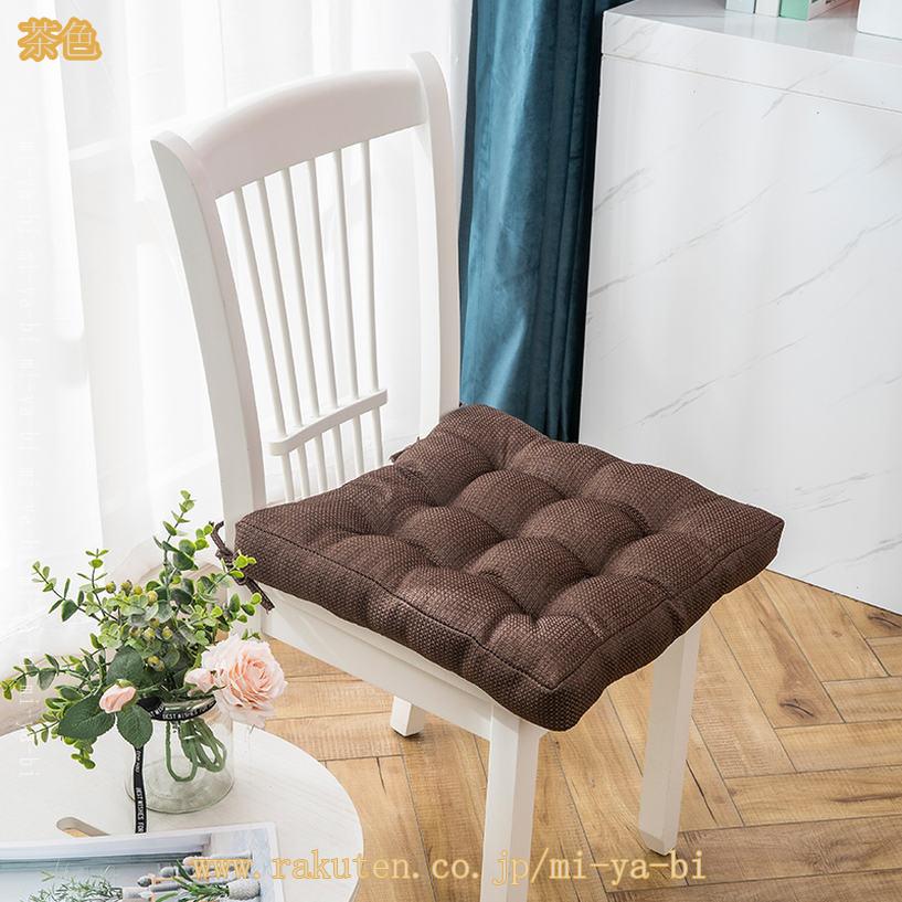 座布団 クッション 低反発x高反発 40*40*10cm 北欧 厚手 座布団 フロアクッション 四角 おしゃれ 丸洗いOK クッション 大きい 分厚い 座布団 クッション 丸 座布団 丸 特大 クッション かわいい あぐら クッションおしゃれ mi-ya-bi [3]