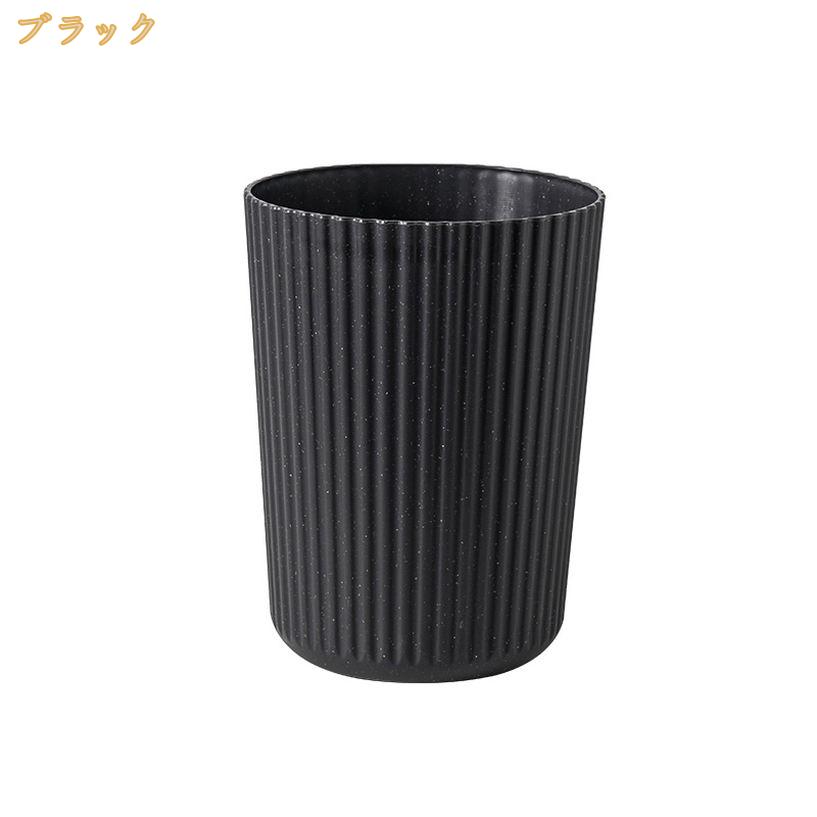 ゴミ箱 抗菌加工 屑入れくず入れ プラスチック おしゃれ シンプル リビング キッチン ごみ箱 ゴミ袋が見えない ゴミ箱 シングル 滑り止め付き 新生活 卓上ゴミ箱 屑入れ 防止 オフィス用 抗菌加工 シンプル且つスタイリッシュ ゴミ箱 mi-ya-bi [3]