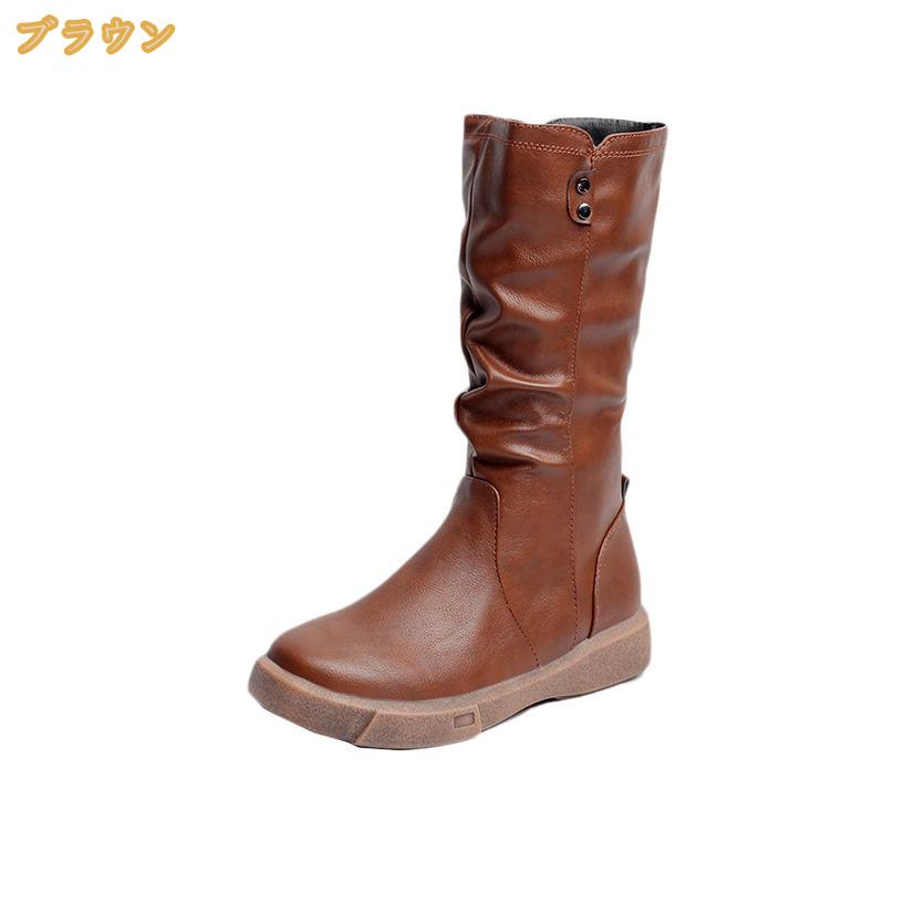 500円OFFクーポン カジュアルシューズ レディース ショートブーツ ファスナー ハイ...