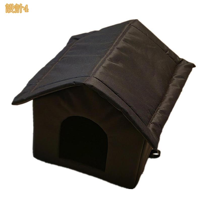 1000円OFFクーポン ペットハウス 犬ハウス 猫小屋 野良猫ハウス 屋外 防水 キャットハウス やわらかいハウスマット 折りたたみ式 小型ペット用 防寒 防風 雨よけ 野良猫 シェルター 秋冬用 ハウス 折りたたみ 洗濯可能 アウトドア キャンプ mi-ya-bi