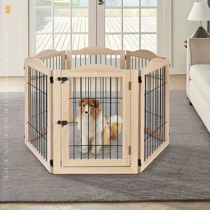 ペットゲート 木製パネル 犬 ゲート はめ込み式 ペットフェンス タワータイプ 固定...