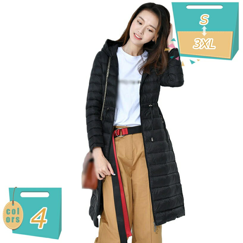 中綿コート レディース 中綿 ダウンコート ロングコート アウター ロング フード 軽量 カジュアル 大き..
