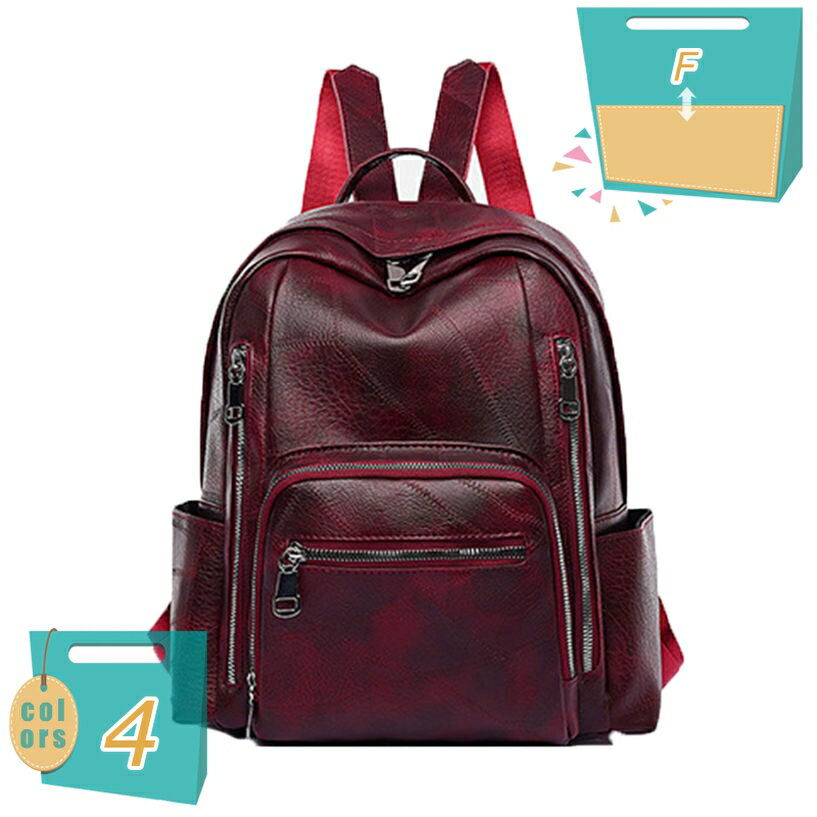 Rucksacks, Day Packs - リュック PUレザー バックパック デイパック 通勤通学リューク レディース A4対応 軽量 防水 通勤 通学 おしゃれ 大人 サイズ感 マザーズバッグ リュックサック ビジネス 外出 旅行 スクールバッグ メンズ ビジネスリュック mi-ya-bi