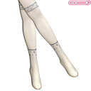 1257C■【送料無料・即納】B品 タトゥーストッキング 網タイツ風 サイズ:フリー ベージュ 肌色 レース チェック ガーター プリント 普段使い 可愛い 大...