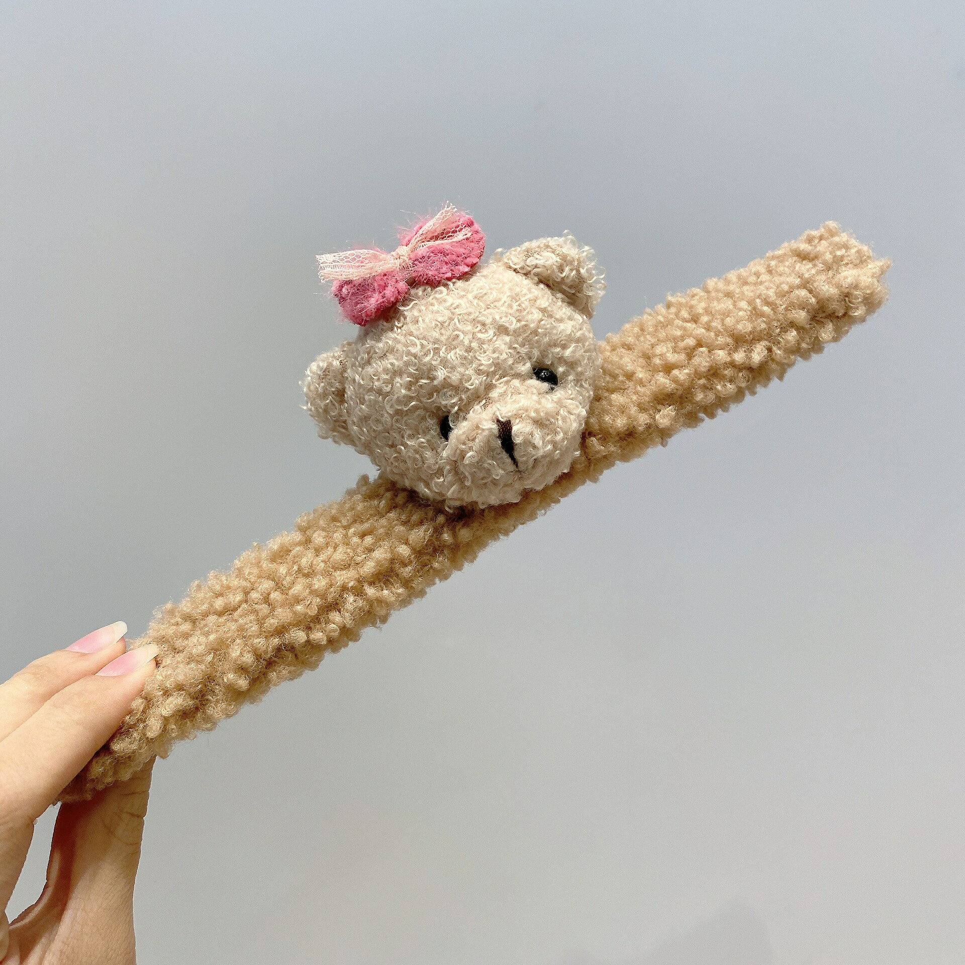 ぬいぐるみ キーホルダー ハンドメイド素材 プードル クルクル クマ ウサギ リトルベア バッジ くま いぬ ウサギモチーフ アクセサリーパーツ ハイブランド 手作りアクセ イミテーション 人気 韓国アクセ 子どもアクセサリー miami-10002305 MIAMI 5th Avenue サンプル画像3