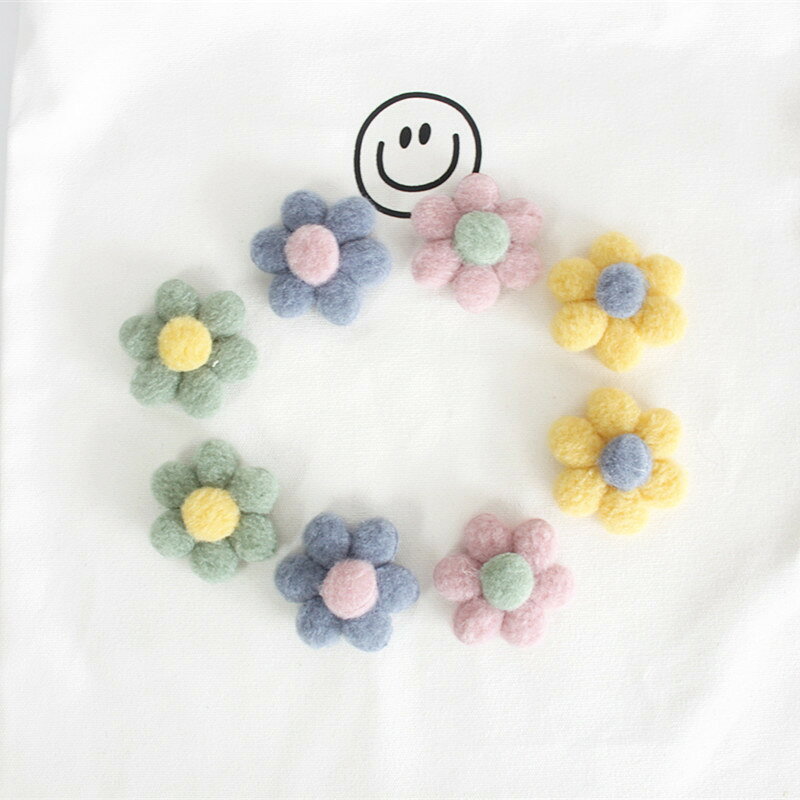 ぬいぐるみ キーホルダー ハンドメイド素材 フリース素材 フラワー 花びら バッジ アクセサリーパーツ 手作りアクセ イミテーション 人気 韓国アクセ 子どもアクセサリー miami-10002306 MIAMI 5th Avenue サンプル画像2