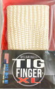 WELDMONGER [正規品] ティグフィンガー 手 指 溶接保護 XL サイズ 優れた耐熱性 ティグ溶接 アーク溶接 溶接 グレー 灰色 ウェルドモンガー TIG FINGER 保護 ティグ フィンガー 熱