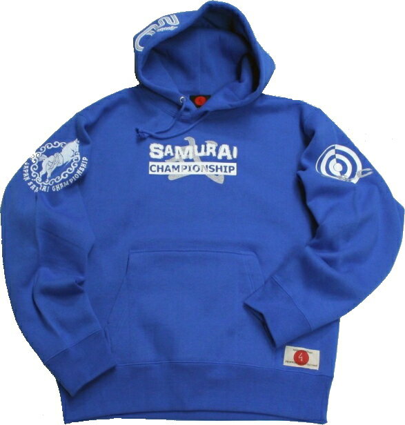 【20%OFFクーポン対象品 最大P47倍】和柄プルパーカー「日本侍選手権」-J.S.C-アメカジ 漢字 家紋 刀 武将 武士 アメカジ 裏起毛 パイル 京都 ...