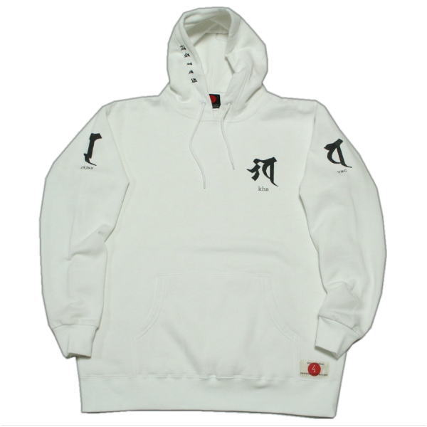 【20%OFFクーポン対象品 最大P47倍】和柄プルパーカー「キャカラバァ」仏画 サンスクリット 梵字 裏起毛 パイル 京都 メンズ レディース 大きいサイズ ...