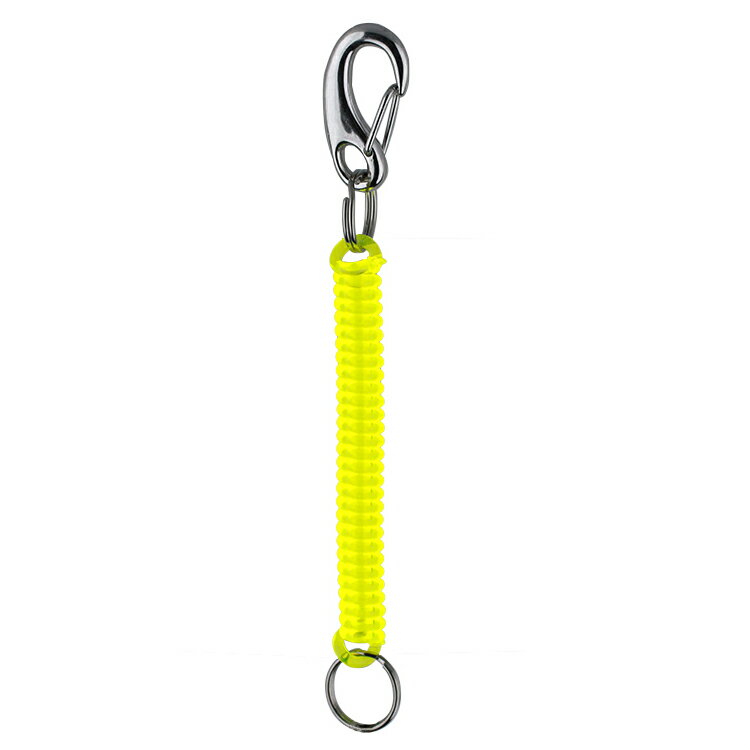 [ PRODIVE ] 140mm Coil Lanyard W/SS Snap 140mm ��������䡼�� ���ƥ�쥹���ʥå�