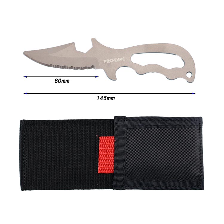 [ PRODIVE ] TITANIUM KNIFE w/14mm OPEN SPANNER チタニウムナイフ