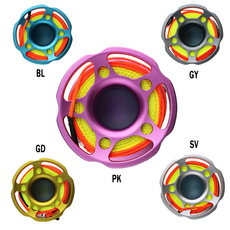 [ PRODIVE ] Aluminum Light Weight Reel リール AR-R20 65ft 20m