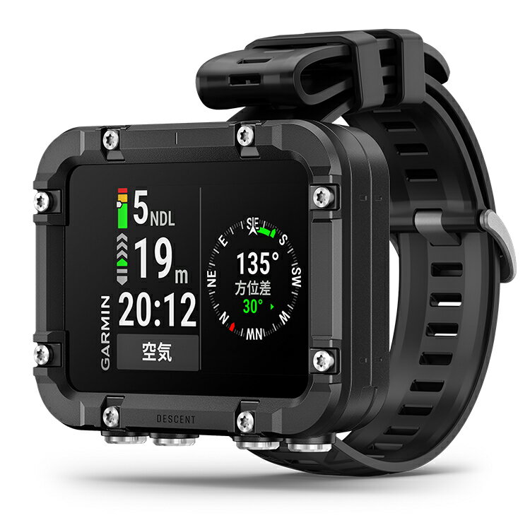 [ GARMIN ] ガーミン Descent X30 GPS内蔵 充電式 010-03982-10 ダイブコンピューター