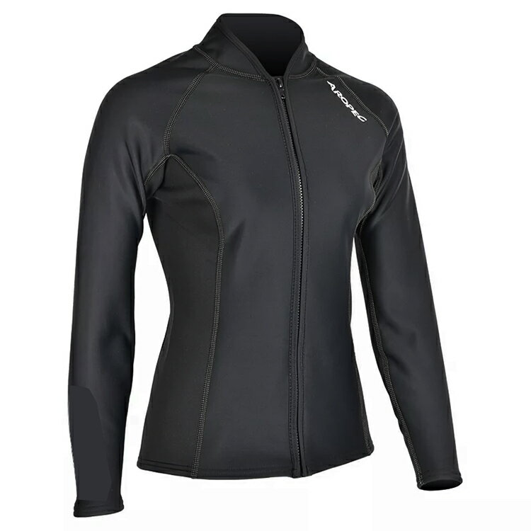 [ AROPEC ] Aqua Thermal ES L/S Zipper Top Woman SS-Z5K76W-AT/ES