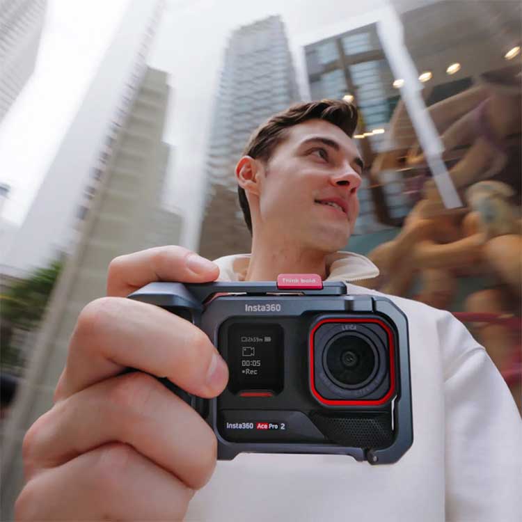 [ Insta360 ] Ace Pro2 �ǥ奢��Хåƥ꡼���å� CINSBBGA-DB UWL-03 �磻�ɥ�󥺥��å�