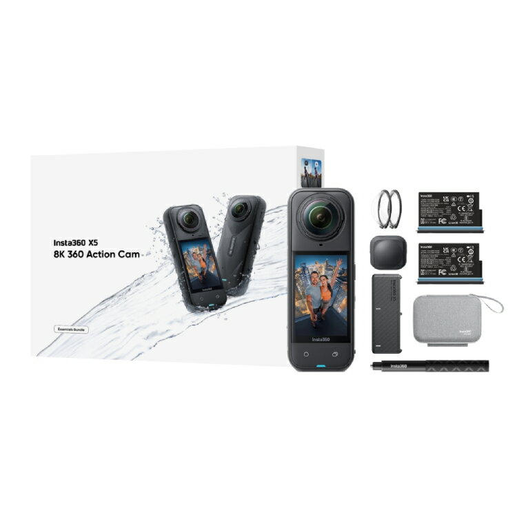 乐天商城 - [ Insta360 ] Insta360 X5 8K 360°カメラ Essentials Bundle CINSAAHA-X504