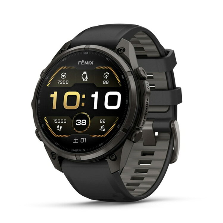[ GARMIN ] ガーミン fenix 9 Pro Sapphire AMOLED 47mm DLC Ti / Black 010-04336-69 フラッグシップGPSウォッチ