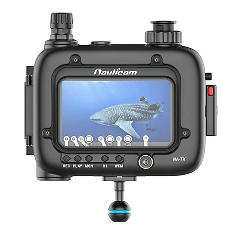 ATOMOS NINJA TX、NINJA TX GO、NINJA RAW対応ハウジング 【仕様】 ◆材質：耐腐食アルミ合金、耐摩擦性ポリカーボネート ◆耐圧水深：100m ◆サイズ：W204 x H143 x D153mm（背面突起部を除く） ◆重量：陸上1510g（ハウジングのみ）／水中-140g（モニター、バッテリー含む） ◆付属品：ダイレクトベース、モニターフード、バキュームバルブIIM16、手動ポンプ、スペアOリング、Oリングリムーバー、Oリンググリス、CR2032電池、M28 HDMI2.0アダプター、六角レンチセット、キャリングバッグ ※仕様は予告なく変更する場合があります。予めご了承ください。 ＊ハウジングへの取付については、カスタマーサービス（03-5988-0191）へお問合せください 類似商品はこちら シェアウォーター Peregrine TX 141,900円 シェアウォーター TERN TX148,500円 SDフロントマスク for GO 3S7,106円 NA L10 for Panasonic L382,800円 NA ZR for Nikon ZR ノーテ657,800円 NA A7RVI for Sony α7RV767,800円 NA R6V for Canon EOS R767,800円 NA Z9 ノーティカム防水ハウジング 11,097,800円 NA CV1 ノーティカム 防水ハウジング 294,800円新着商品はこちら2026/9/14 UA1805 Lapis フィン ポケット17,600円2026/9/13 RSスタンダードグリップ シルバー リグシス9,680円2026/9/13 RSメインフレーム リグシステム RIG S12,980円再販商品はこちら2026/9/142026新色 ダイビング フィン ガル ME16,820円～2026/9/14 Insta360 X4 360°カメラ 67,800円2026/9/13 PROTECTOR GARMIN MK3i 13,200円2026/09/14 更新