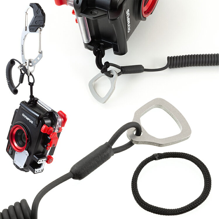 [ DiveExtreme ] DE ショートコイルストラップ DSC-01