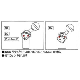 エムアイシー21(mic21)の[ INON ] イノン DベースアダプターII｜アングル2
