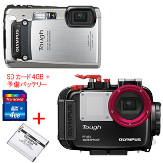 OLYMPUS(�����ѥ�)TG-820+PT-052���楫��饻�åȡ�����̵���ۡ�mic21��ŷ�ò���